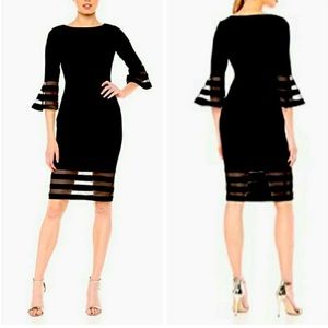 Calvin Klein black formal dress